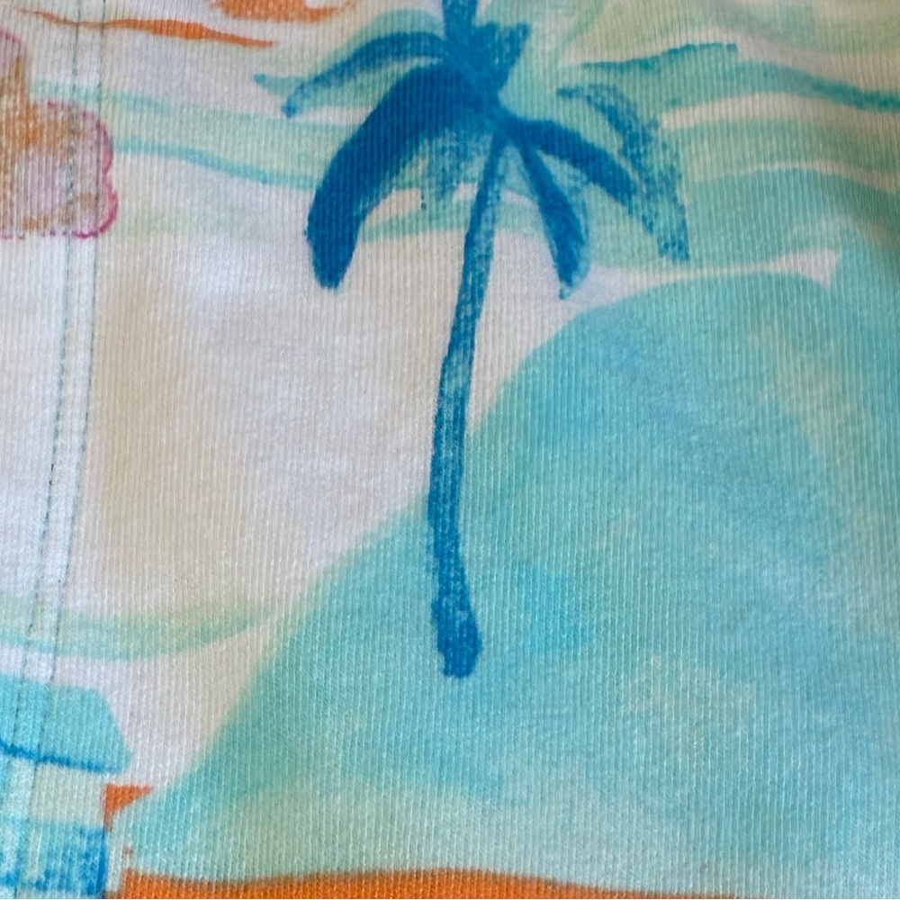 Crown & Ivy Tropical Skort Womens Large Pull On Pockets Cotton Knit Spring Club - Picture 8 of 11